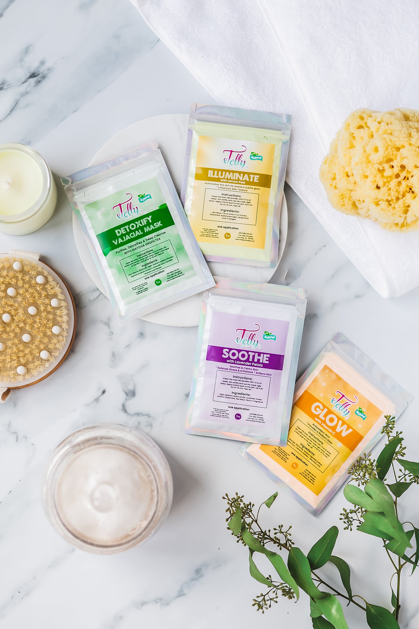 Jelly Vajacial Mask | Glow with Vitamin C