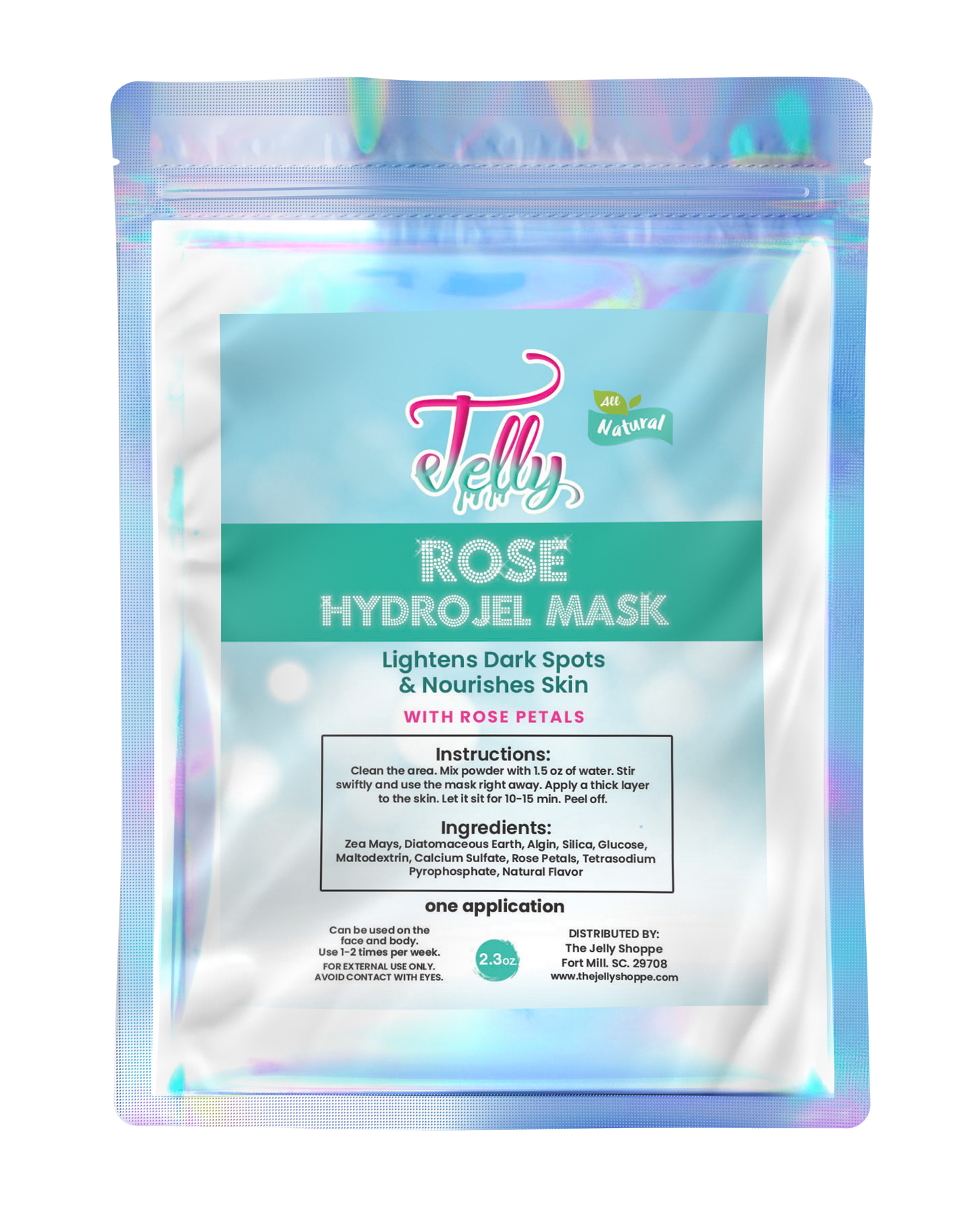 Jelly Vajacial Mask - Rose